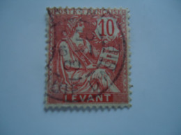 FRANCE  LEVANT   USED     STAMPS POSTMARK   CONSTANTINOPLE 09 - Autres & Non Classés