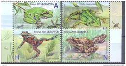 2015. Belarus, Frogs, Amphibians, Set, Mint/** - Belarus