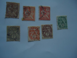 FRANCE  LEVANT   USED     STAMPS POSTMARK  LOT  7 - Otros & Sin Clasificación