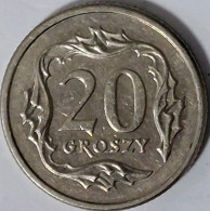 Poland - 20 Groszy 1992, Y# 280 (#2010) - Pologne