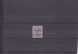 3 P VIOLET/ SURCHARGE A/ OBLITéRé/N° 6a YVERT ET TELLIER 1922 - Used Stamps