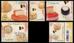 5066/5070**(BL307) - Fromages Régionaux / Kazen Van Streek Tot Streek / Regionaler Käse / Regional Cheeses - EUROPE - Nuevos