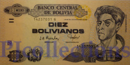 BOLIVIA 10 BOLIVANOS 2005 PICK 228 UNC - Bolivia