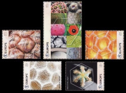5076/5080**(BL309) - Géométrie Dans La Nature, L'hexagone / Geometrie In De Natuur, De Zeshoek - EUROPE - Unused Stamps