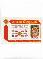 Buvard Ancien Le Club Rouge Et Or Grand Concours 144 Prix - L