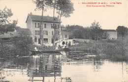 CPA 91 BALLANCOURT / L'ILE VERTE / HOTEL RESTAURANT DES PECHEURS - Ballancourt Sur Essonne