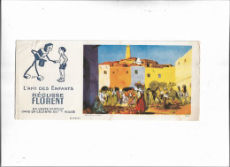 Buvard Ancien Réglisse Florent  Afrique Du Nord - Caramelle & Dolci