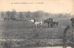 CPA 91 EPINAY SOUS SENART / LES SEMAILLES / SCENE D'AGRICULTURE / MACHINE AGRICOLE - Epinay Sous Senart