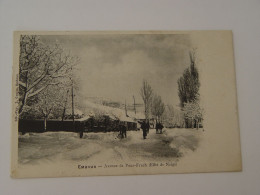 Delcampe - HAUTES ALPES-EMBRUN-AVENUE DE PONT FRACH EFFET DE NEIGE - Embrun