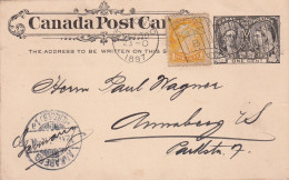 CANADA CARTE DE TORONTO 1897 - Covers & Documents