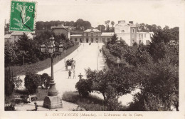 Coutances * Avenue De La Gare * Attelage - Coutances