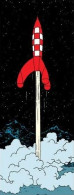 Double Carte Pliante/Dubbele Vouwkaart** - Kuifje/Tintin - Milou/Bobbie - Fusée/Raket/Rakete/Rocket - RARE - EMBALLÉE - Philabédés (fumetti)