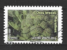 2012 FRANCE N AA 743 CHOU BROCOLI (yv) Oblitéré - Légumes