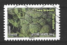 2012 FRANCE N AA 743 CHOU BROCOLI (yv) Oblitéré - Legumbres