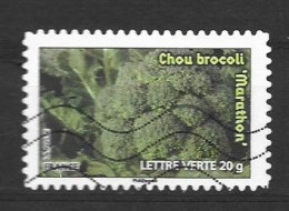 2012 FRANCE N AA 743 CHOU BROCOLI (yv) Oblitéré - Vegetables