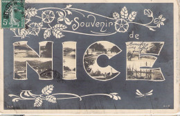 FRANCE - 06 - Souvenir De Nice - Multi Vues - Carte Postale Ancienne - Saluti Da.../ Gruss Aus...