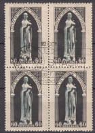 Brazil Brasil 1950 Mi#751 Piece Of 4, Nice Cancel - Oblitérés