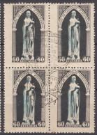 Brazil Brasil 1950 Mi#751 Piece Of 4, Nice Cancel - Oblitérés