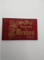 Carnet De Cartes Complet - Souvenir De Menton - Edit. A. Munter - Carte Postale Ancienne - Menton