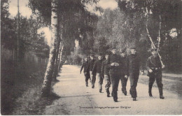 MILITARIA - MANOEUVRE - Transport Kriegsgefangener Belgier - Carte Postale Ancienne - Manoeuvres