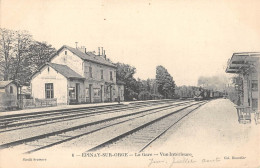 CPA 91 EPINAY SUR ORGE / LA GARE / VUE INTERIEURE / TRAIN - Epinay-sur-Orge