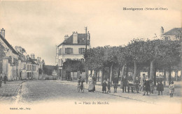 CPA 91 MONTGERON / PLACE DU MARCHE - Montgeron