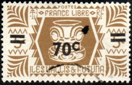 Wallis Et Futuna Obl. N°  150 - Série De Londres. 70c Sur 5c Bistre-brun - Used Stamps