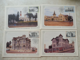 Swa SWA Afrique Du Sud Maxi Carte Lot 7 Cartes 1984 - Used Stamps