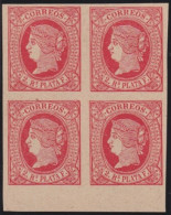 1864-153 CUBA SPAIN ESPAÑA 1864 ISABEL II 2rs  SEGUI FORGERY FALSO PARA ESTUDIO. - Voorfilatelie