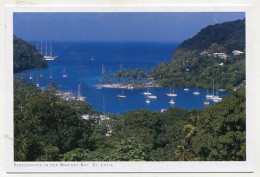 AK 123205 SAINT LUCIA - Segeschiffe In Der Margiot Bay - St. Lucia