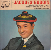 JACQUES BODOIN  - FR EP - QUATRE FOIS DEUX... TWIST + 3 - Comiche