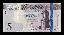 Libia Libya 5 Dinars ND (2015) Pick 81 Sc Unc - Libye