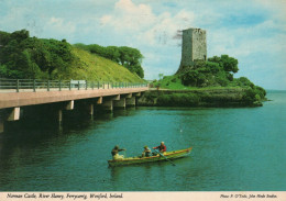- Norman Castle, River Slaney, Ferrycarrig, WEXFORD, Ireland. - Scan Verso - - Wexford