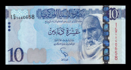 Libia Libya 10 Dinars ND (2015) Pick 82 Sc Unc - Libië