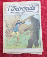 L'INTRÉPIDE -  N° 1023 - 30 Mars 1930- AVENTURES- SPORTS-VOYAGES - Au Fond  D'un Tonneau * 5 Scans** - L'Intrepido