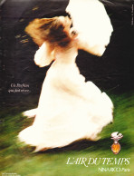 PUB PARFUM   ( L 'AIR DU TEMPS ) De " NINA RICCI " Par " DAVID HAMILTON " 1979  ( 39 ) - Sin Clasificación