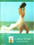 PUB PARFUM   ( L 'AIR DU TEMPS ) De " NINA RICCI " Par " DAVID HAMILTON " 1979  ( 43 ) - Non Classés