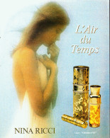 PUB PARFUM   ( L 'AIR DU TEMPS ) De " NINA RICCI " Par " DAVID HAMILTON " 1979  ( 45 ) - Non Classés