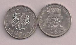 POLAND 1986 KING WLADYSLAW I LOKIETEK 100 Zloty - Pologne