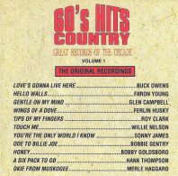 Artistes Varies- 60's Hits Country/Great Records Of The Decade - Compilaties