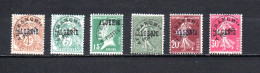 Argelia   1924-58  .-   Y&T   Nº   1/6   Preobliterés - Colis Postaux