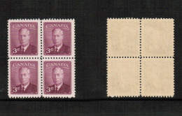 CANADA   Scott # 286** MINT NH BLOCK OF 4 (CPB-46) - Blocks & Sheetlets