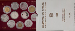 1986 - Italia Divisionale Fondo Specchio    ------ - Mint Sets & Proof Sets