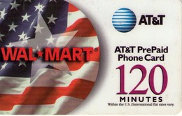 ESTADOS UNIDOS. US-ATT-0176F. Flag And Star / WAL-MART 120 / Big AT&T. 2001. (395) - AT&T