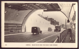 GRANDE BRETAGNE LIVERPOOL WILLIAM BROWN STREET FROM MERSEY TUNNEL ENTRANCE - Liverpool