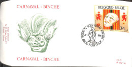 [917697]B/TB//O/Used-Belgique 1995 - 8500 KORTRIJK, Carnaval - Binche - Carnevale