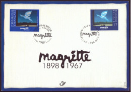 Emission Commune Belgique-France " Magritte, Le Retour " 18 Avril 1998 - Documents Commémoratifs