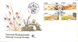 [917813]B/TB//O/Used-Afrique Du Sud 1989 - MIDDELBURG, Fleurs, Nature - FDC