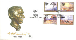 [917822]B/TB//O/Used-Afrique Du Sud 1989 - PRETORIA, Portraits, Arbres, Peinture - Tableaux, Arts - FDC