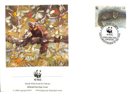 [917874]B/TB//O/Used-Irlande 1992 - LAA CHEAD EISIUNA, W.W.F, Animaux - FDC